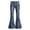 01_Blue, variant on UJNDER Girls Leopard Print Wide Leg Trousers with Elastic Waist Playful Comfortable Everyday Style Girls Wide Leg Pants,05_Orange,11-12 Years