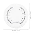thumbnail image 2 of Baby Monthly Blanket Photo Background Baby Flannel Pad For Newborn Growth Props, 2 of 8