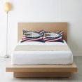 thumbnail image 6 of Ryvnso Satin Pillowcase Eagle in Flag Pillow Cases Standard Size 40x20in, 6 of 6