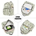 thumbnail image 5 of FORMRS Mini Backpack Purse for Women Travel Daypack Casual Shoulder Bag, Lush Greenery, 5 of 7