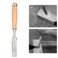 thumbnail image 2 of Cincel De Madera Cincel Carpintero Cincel Mango De Madera Lima De Acero Herramientas Profesionales Para Carpintería Cr V 24mm Ccdes Steel Chisel, 2 of 8