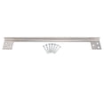thumbnail image 2 of Stainless Steel Door Latch Guard Protector, Prevents Prying & Kicking, L Shaped Door Reinforcement Plate, Easy Installation with Reversible Design, Suitable for Left or Right, 2 of 7