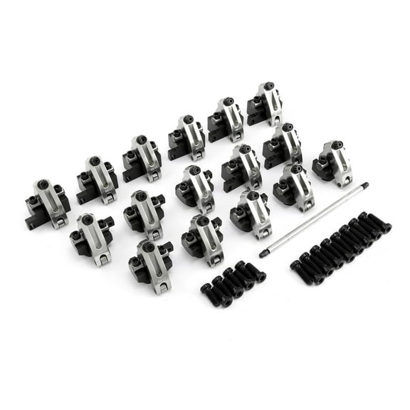 Speedmaster PCE261.1060.01 Compatible with Chevy BBC 454 Shaft Mount 1.7 Ratio Aluminum Race Rocker Arms Set w/ Hardware