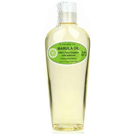 Dr Adorable - 8 oz - Marula Seed Oil - 100% Pure Organic Cold Pressed Natural Hair Skin Care Anti Aging