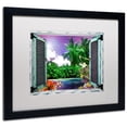 thumbnail image 2 of Trademark Fine Art 'Window to Paradise I' Matted Framed Art by Leo Kelly, 2 of 4