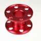 thumbnail image 3 of Eigraketly Carrete de dedo, carrete de buceo, diseño de curva, alta resistencia, fuerte resistencia a la oxidación, carretes, carretes, Deportes acuáticos Rojo, 3 of 6