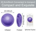 thumbnail image 6 of 9" Womens Body Pilates Mini Exercise Ball For Fitness Bender Toning Yoga, 6 of 7