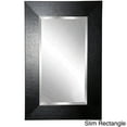 thumbnail image 4 of Rayne Mirrors Black Leather Wall Mirror, 4 of 5