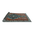 thumbnail image 2 of Ahgly Company Indoor Rectangle Persian Light Blue Traditional Area Rugs, 8' x 12', 2 of 4