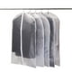 thumbnail image 2 of Paquete de 5 bolsas transparentes grandes para ropa, a prueba de polillas, fundas para ropa, bolsas para colgar vestidos, almacenamiento para viajes, 2 of 8