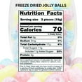 thumbnail image 6 of Freeze Dried Jolly Rancher Candy - 2.5 OZ | Premium Crunchy Freeze Dried Candy Jolly Balls, Original Fruit Flavors, TikTok Trends Dry Freeze Candy, 6 of 6