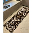 thumbnail image 4 of Zebra Rug, Zebra Pattern Rugs, Black Rugs, Modern Rugs, Salon Decor Rug, Hallway Rug, Cool Rug, Wall Hanging Rug, Bridesmaid Gift, 2.3'x3.3' - 70x110 cm, 4 of 4