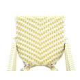 thumbnail image 3 of Hjem Metal 3pc Outdoor Patio Kids Chair and Table Set, Yellow for Two, 3 of 8