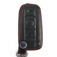 thumbnail image 2 of PU Leather Car Key Case Fob Protector For E90 E60 E70 E87 1 3 5 Series X6, 2 of 12