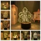 thumbnail image 1 of Luz de noche LED de Anime de dibujos animados en 3D, lámpara de mesita de noche de figura de Jujutsu Kaisen, juguete para niños, decoración de dormitorio, regalo para niños, 1 of 4