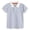 Shirt126-Blue, variant on Boys Summer Light Basic Polo Tee Two Tone Edge Collar Soft Children Daily Casual Top,Sizes 2-3 Years