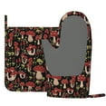 thumbnail image 3 of Kll Mushroom Oven Gloves And Pot Holders Grill Gloves - Oven Gloves And Pot Holders, Non-Slip Cooking Gloves With Recycled Pads, 3 of 9