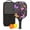 Black-3, variant on Pickleball Paddles Set Of 1, Fiberglass Surface, Boho Butterfly Decor, 1 Paddle, 2 Balls & Bag