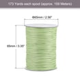 thumbnail image 2 of Unique Bargains Beading Thread Bracelet Weave Bead Craft Cord 1mm 159M/Roll (173-Yards) Decorative String, Light Green, 2 of 7