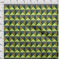 thumbnail image 4 of oneOone Polyester Spandex Teal Green Fabric Geometric Sewing Material Print Fabric By The Yard 56 Inch Wide, 4 of 4
