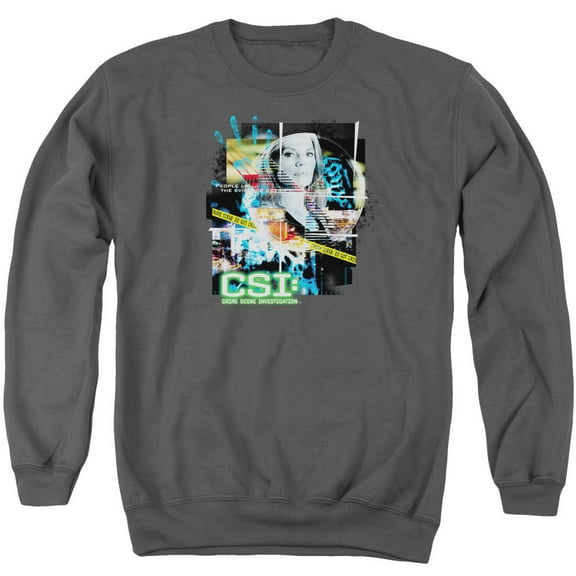 Csi - Evidence Collage - Crewneck Sweatshirt - X-Large