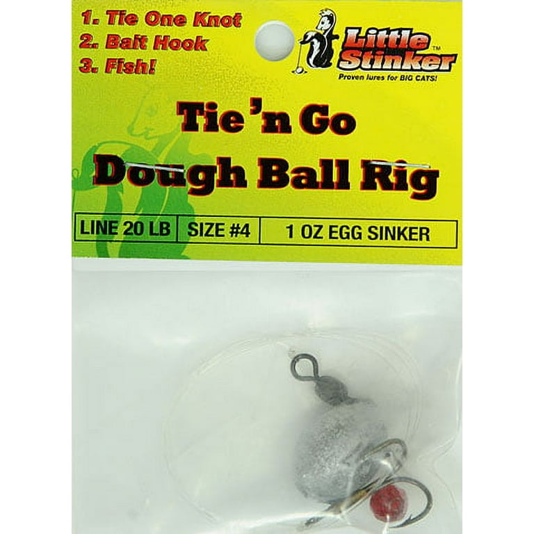 Little Stinker Dough Ball Bait Rig Fishing Lure, Line 20 Lb., Size