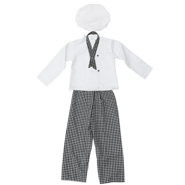 1 Unidades Niños Ropa de chef Suministros Niños Chef Disfraces de cosplay Juego de niños Ropa profesional