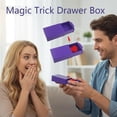 thumbnail image 2 of Magic Trick Drawer Box - Professional Illusion Prop with Dove Design & Heart Props, Plastic Drawer Trick for Appear/Disappear, Close-Up Magic & Stage Performance for Adults & Kids, 2 of 9