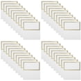thumbnail image 1 of 100 tarjetas de papel para mesa de comedor, tarjetas de nombre, tarjetas de lugar en blanco para fiestas, tarjetas de nombre para mesa de comedor, tarjetas de nombre en blanco para bricolaje, 1 of 8
