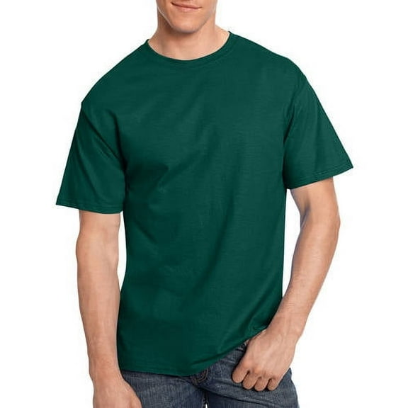 Hanes Men's and Big Men's Authentic Short Sleeve Tee, Up To Size 6XL