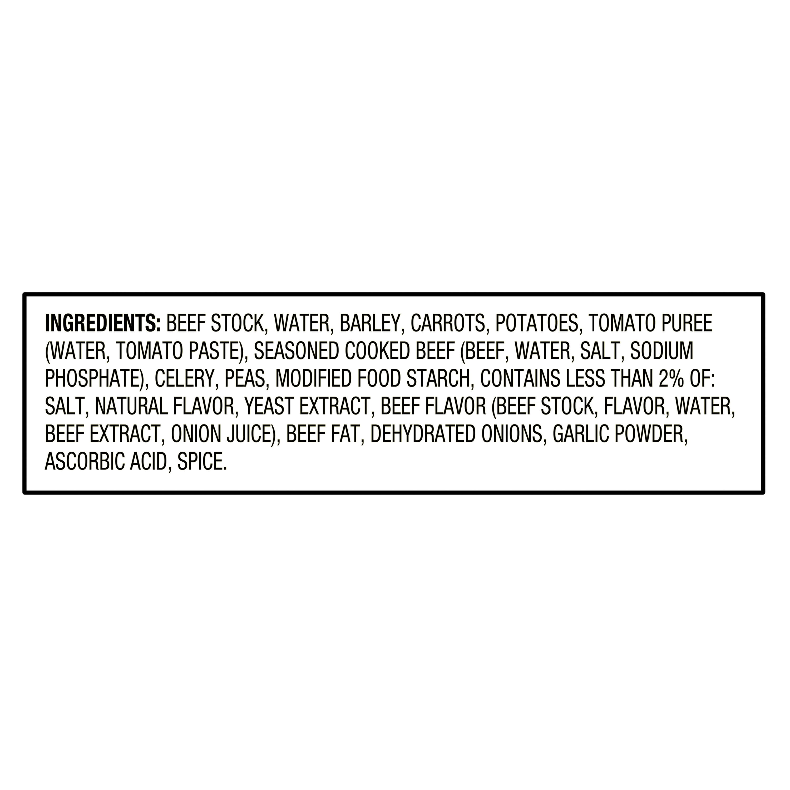 (4 pack) Great Value Vegetable Beef & Barley Condensed Soup, 10.5 oz