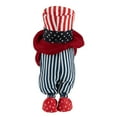 thumbnail image 5 of Northlight Patriotic Gnome with American Flag Heart - 12.25", 5 of 5