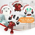 Talking Robots 2023 Newest Kids Robot Toy Rechargeable Robot Toys Repeats What You Say with