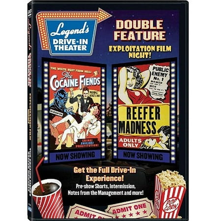 Legend's Drive-In Theater Double Feature: Exploitation Film Night! - The Cocaine Fiends / Reefer Madness
