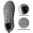 thumbnail image 5 of vibdiv Mens Shoes Running Sneaker Casual Sport Breathable Comfortable Walking Shoes Grey Size 9, 5 of 8