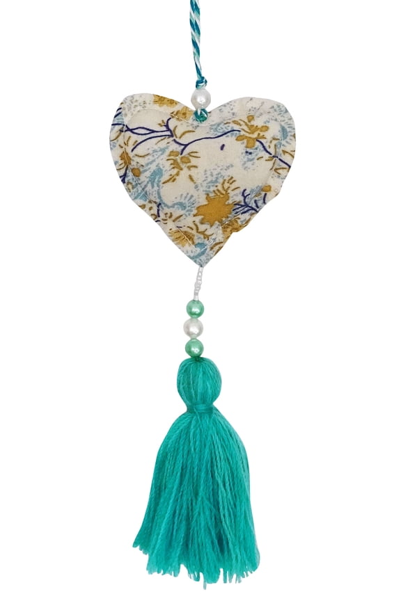 IBA Indianbeautifulart Decorative Women Turquoise Blue Salwar Kameez Thread Tassel Pack Of 2 Pieces