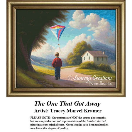 Children in Cross Stitch Patterns | The One That Got Away (Pattern Only You Provide The Floss and Fabric)