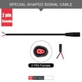 thumbnail image 1 of Ebike Shaped Connector 2 Pin Cable Waterproof Connector Signal line, 1 of 5