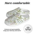 thumbnail image 6 of Kdxio Aerial Flora Women's Men's Slippers Plush Slip-On House Slipper for Winter Indoor Soft Cushion Non-slip Fluffy Slides Slippers-46/47, 6 of 7
