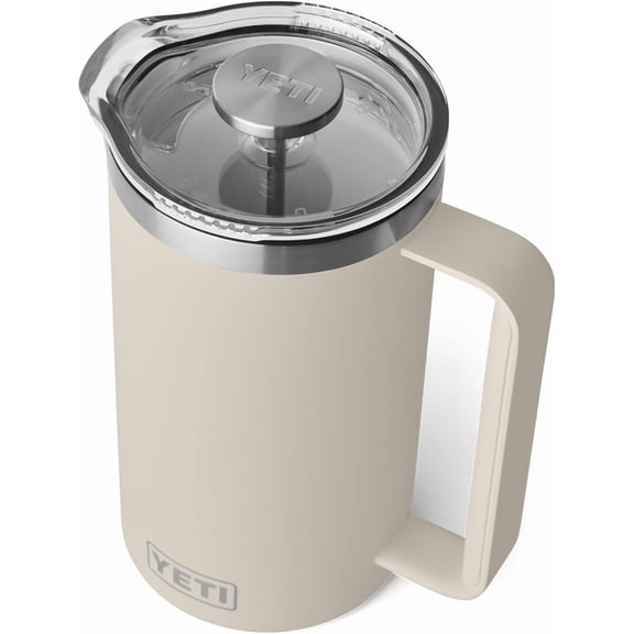 Rambler 34 oz. French Press Coffee Maker, Cape Taupe
