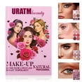 thumbnail image 2 of CHUANK URTAM 43 Color Book Eye Shadow Plate Matte Pearlescent Powder Blusher Contour Highlight Multi-function Facial Makeup Comprehensive Palette Lady Gift, 2 of 7