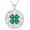 Clover B, variant on Heart Pug Necklace for Women 925 Sterling Silver Cute Pug Dog Pendant Necklace Jewelry Gifts for Women Pug Dog Lovers