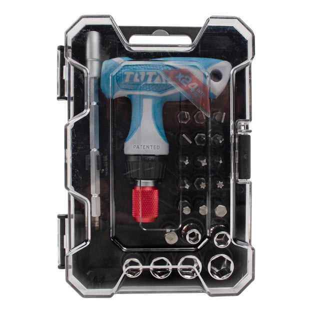 Juego de puntas y dados con desarmador