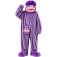 thumbnail image 2 of HaCpiu Big Mouth Monster Onesie Fun with Shoes, Mini Froggie Pajamas Funny Goofy Onesies Character Jumpsuit, Cozy Hooded Fleece Sleepwear Loungewear Theme Party Holiday Halloween Outfit, 2 of 15