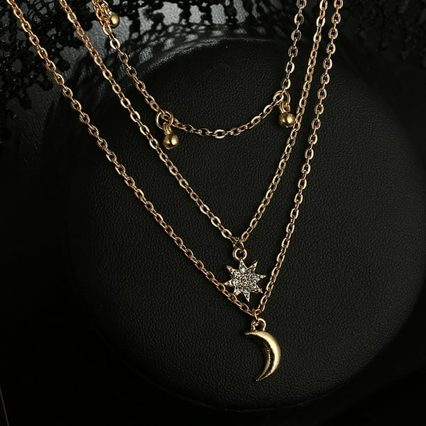 Mega Discount Jewelry for Women Necklace Women Clothing Accessories Necklace Convenient Collocation Collarbone Chain Real Gold Necklaces for Women Walmart
