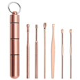 thumbnail image 1 of 6Pcs Ear Pick Earwax Removal Kit Reusable Ear Cleaner Stainless Steel Ear Pick Ear Cleansing Tool Set Functional Wax Pick Remover Kit For Adults Kids, 1 of 1