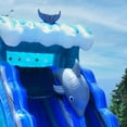 thumbnail image 5 of JumpOrange Outdoor Dolphins Commercial Grade Inflatable Slide with Blower Water Slide with Pool for Kids and Adults, 5 of 6