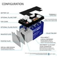 thumbnail image 3 of 12V 100AH GEL Battery Replacement for Exide Batteries BAT0122, 3 of 6