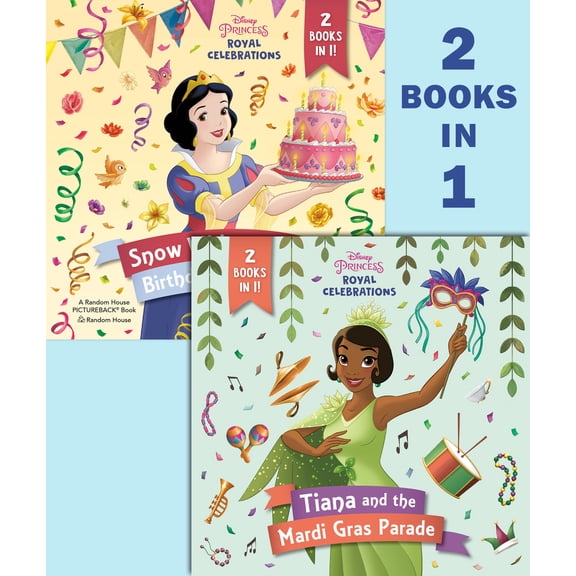Pre-Owned Tiana and the Mardi Gras Parade/Snow White and the Birthday Ball (Disney Princess) (Paperback) 0736444742 9780736444743