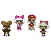 L.O.L. Surprise! Surprise Diva Queen Bee McSwag Leopard Pink Tutu Characters 4 Piece Birthday Party Balloons Ultimate Deluxe Set